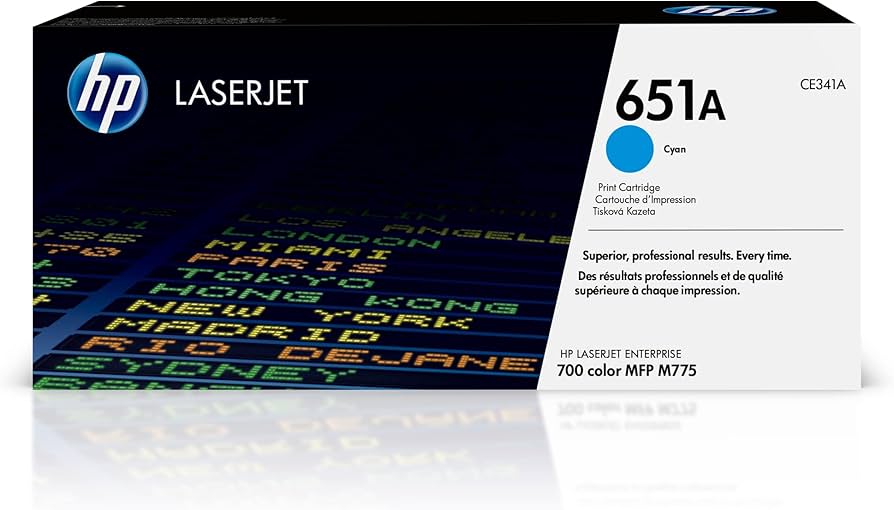 .TO HP CE341A CONTRACT MFP 775 CYAN