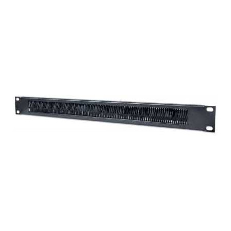 PASSACABO 1U WP RACK ESCOVA PRETO