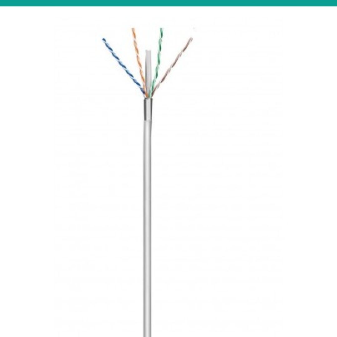 CABO REDE 305M F/UTP CAT6 AWG23/1 CCA EWENT CINZA