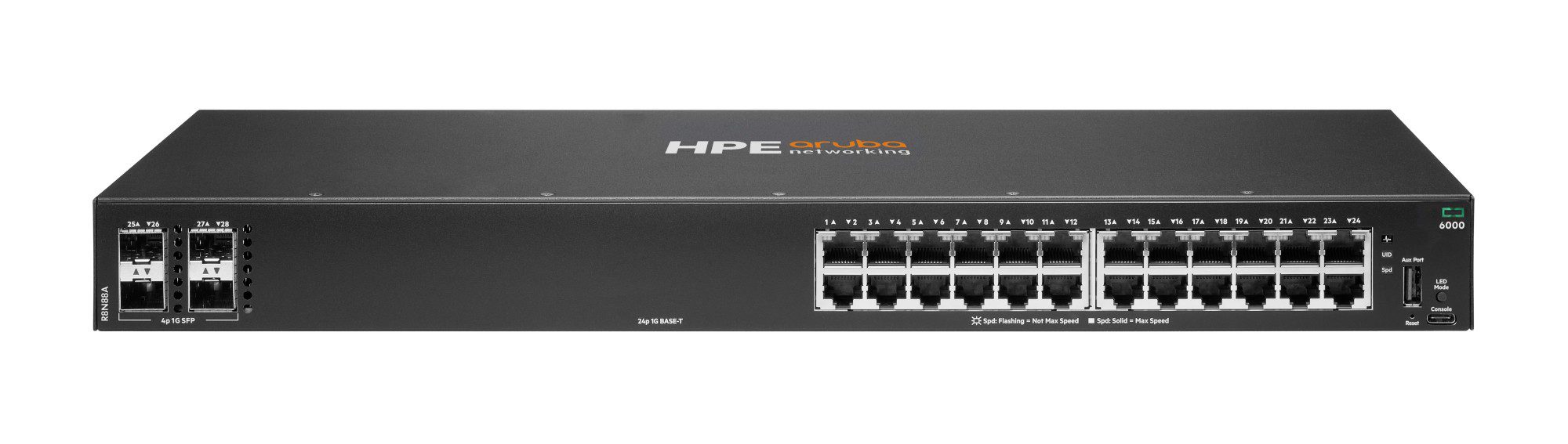 SWITCH HPE ARUBA 6000 24G 4SFP - Image 3