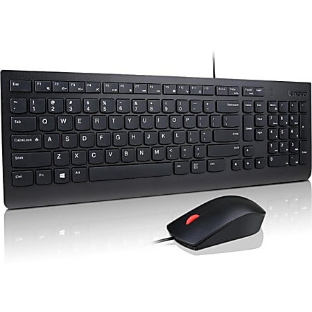 TECLADO+MOUSE LENOVO WIRED ESSENTIAL