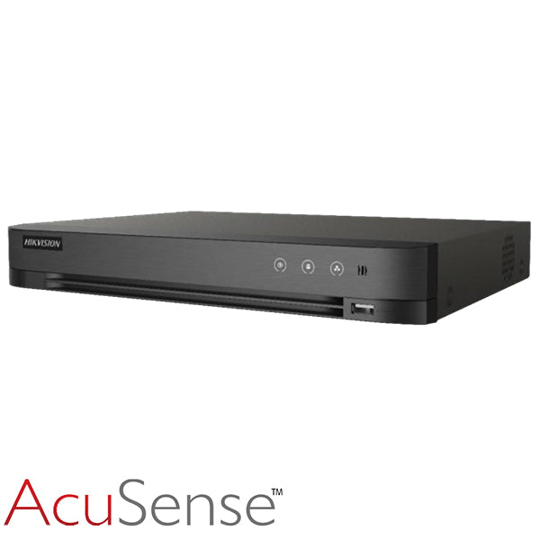 DVR HIKVISION H.265 ACUSENSE 8 CANAIS 1080P 1U