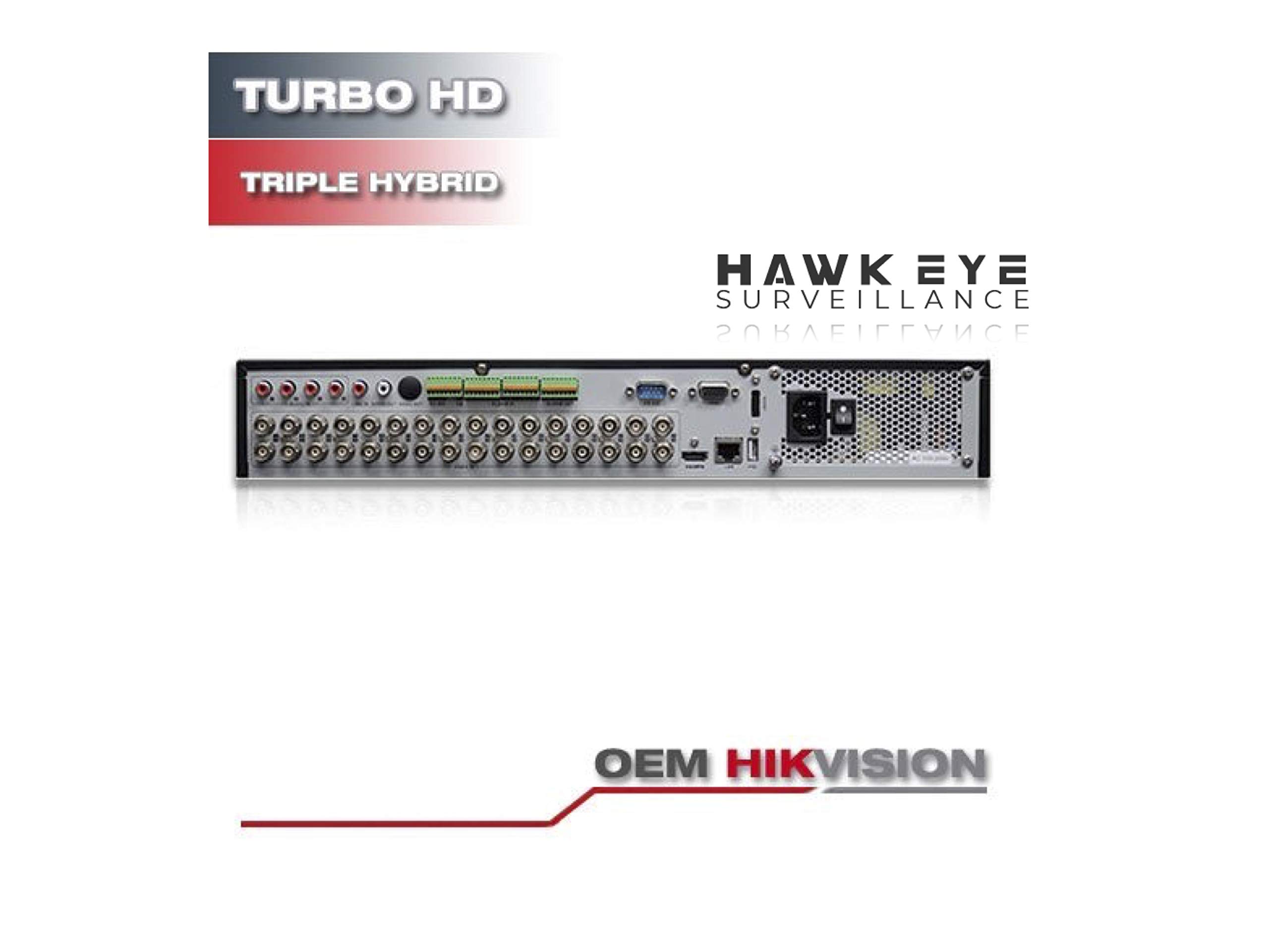 HIKVISION GRAV ANALOGICO HD-TVI 32CH