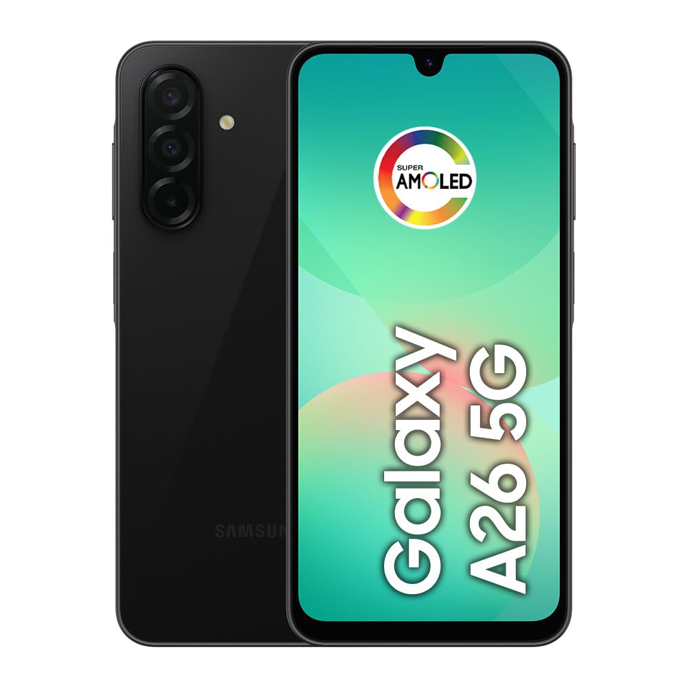 SMARTPHONE SAMSUNG GALAXY A26 DS 6/128GB PRETO