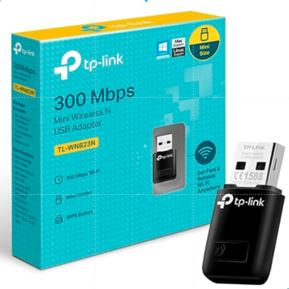 WIFI ADAPT.USB 2.0 MINI TP-LINK 300Mbps - Image 3